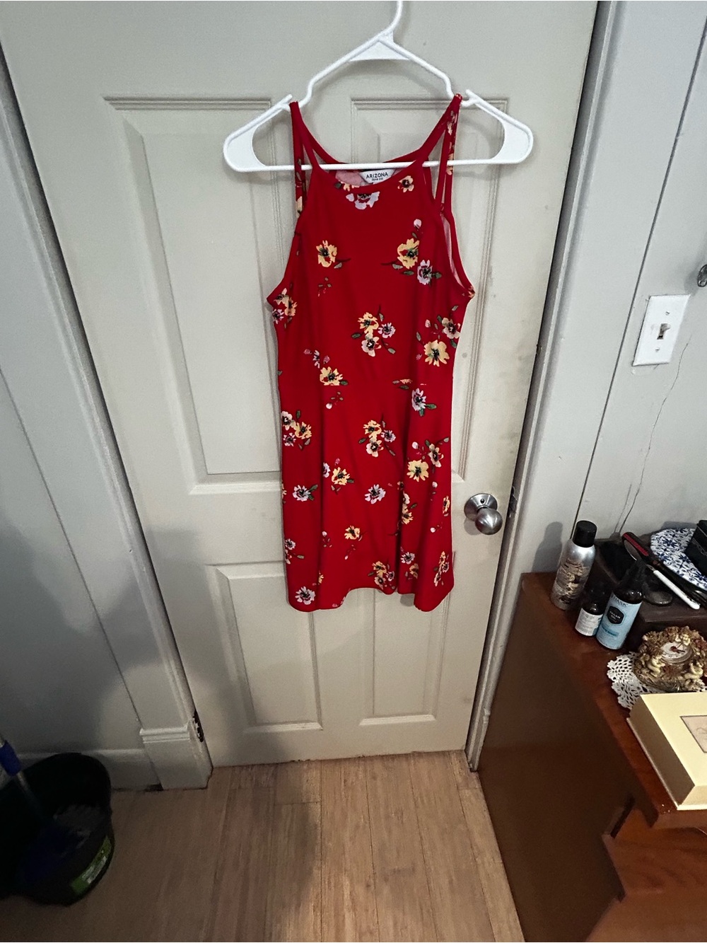 Arizona Love Red Floral Mini Dress